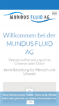 Mobile Screenshot of mundusfluid.de